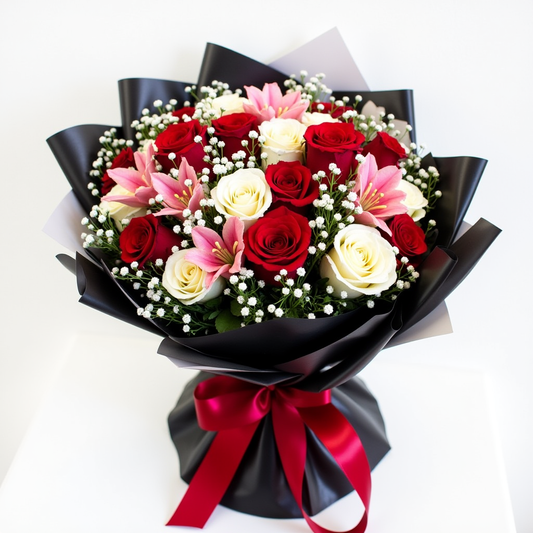 Red & White Elegance