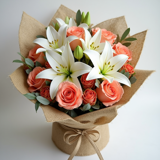 Peach Blossom Bouquet